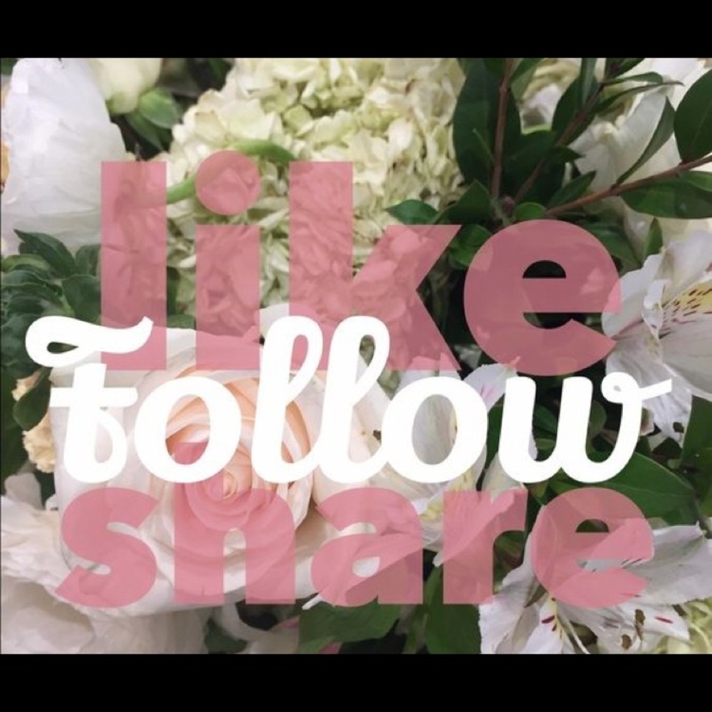 LIKE, FOLLOW, SHARE